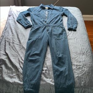 Forever 21 denim jumpsuit
